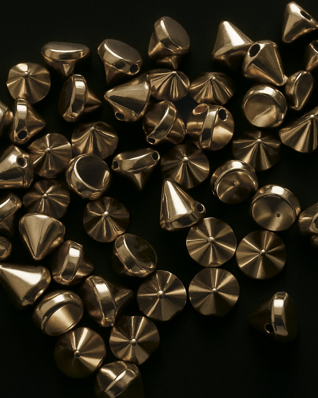 Metallic Spikes - Black Tape Project