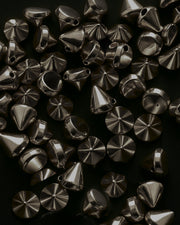 Metallic Spikes - Black Tape Project