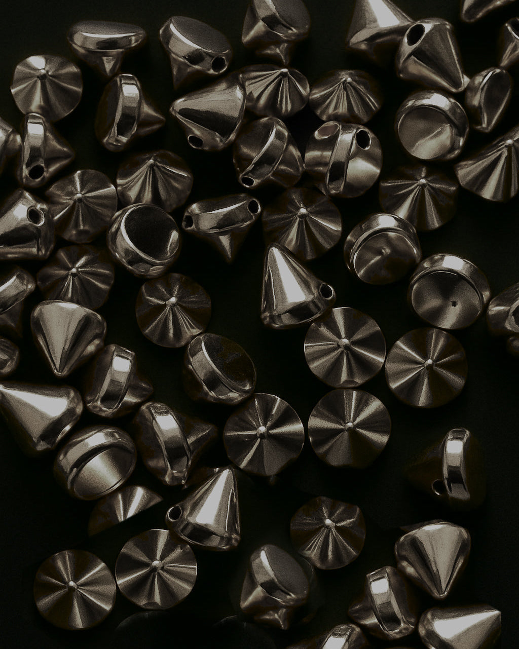 Metallic Spikes - Black Tape Project