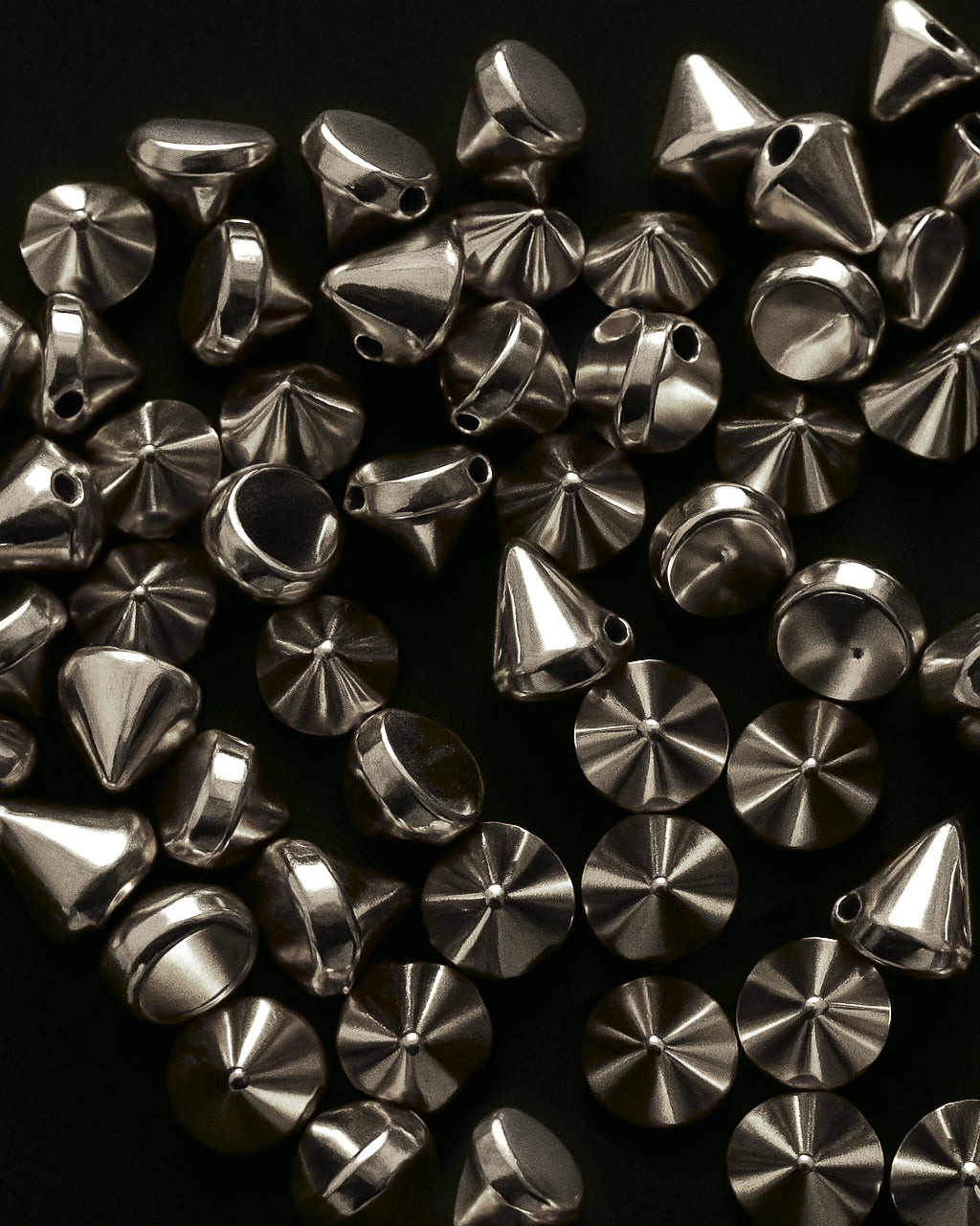 Metallic Spikes - Black Tape Project